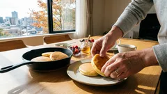 Ze worden ongelooflijk lekker: het belangrijkste geheim voor het bakken van luchtige pannenkoekjes